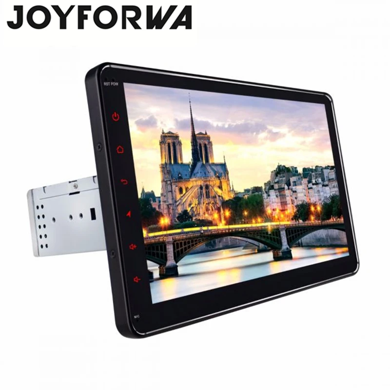 Discount 10.1" 1Din 1280*720 Android 8.1 Car Stereo Radio Multimedia Player for Volkswagen/Skoda/Seat DSP GPS Zlink Subwoofer DVR OBD DAB 2