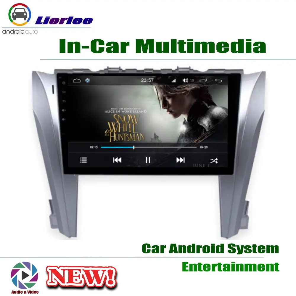 Автомобильный Android плеер 9 &quotIPS ЖК экран для Toyota Camry Aurion 2011 ~ 2017 версия США