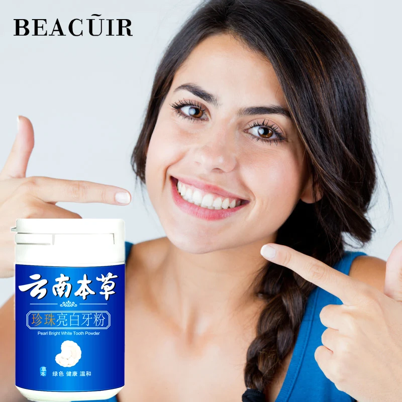 Pearl Teeth Whitening Powder Toothpaste Dental Tools White Teeth Cleaning Oral Hygiene Toothbrush Plaque Stains Removal 50g
