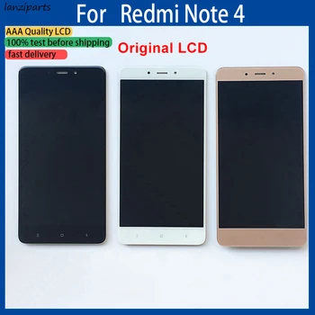 

LCD for Xiaomi Redmi Note 4 LCD Display with Frame Touch Screen Digitizer Assembly Replace for Xiaomi Redmi Note 4 LCD Screen