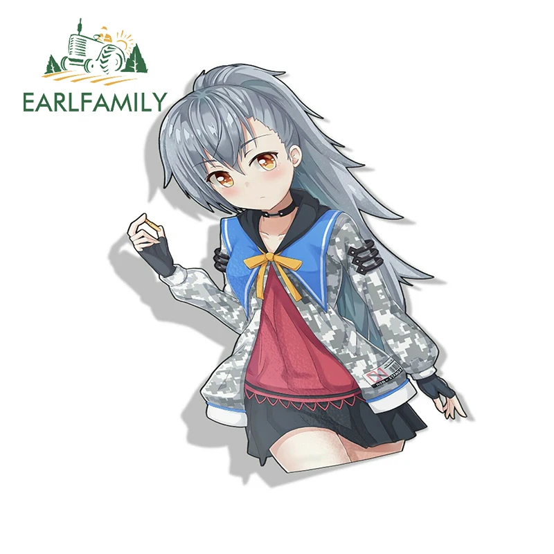 EARLFAMILY 13 см x 11 3 СМ 3D наклейка для Tina cloders онлайн аниме s виниловая JDM на заднее