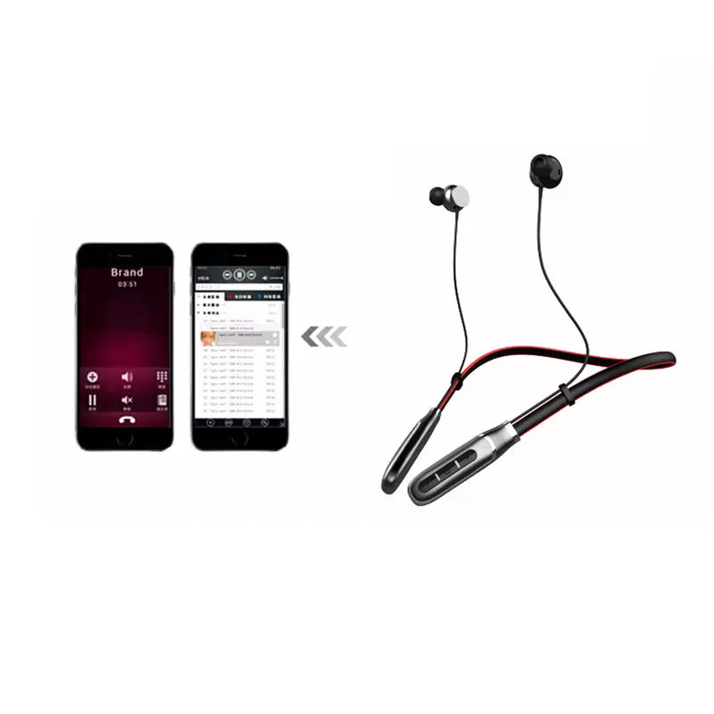 Bluetooth наушники, Спортивные Беспроводные наушники, bluetooth-гарнитура с защитой от пота, басовые наушники с микрофоном для Iphone, Xiaomi