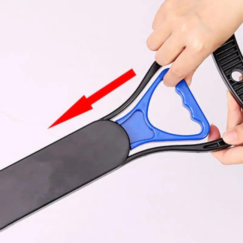 ABS Pooper Scooper для собак с длинной(складной) ручкой для домашних животных, лопатка для чистки