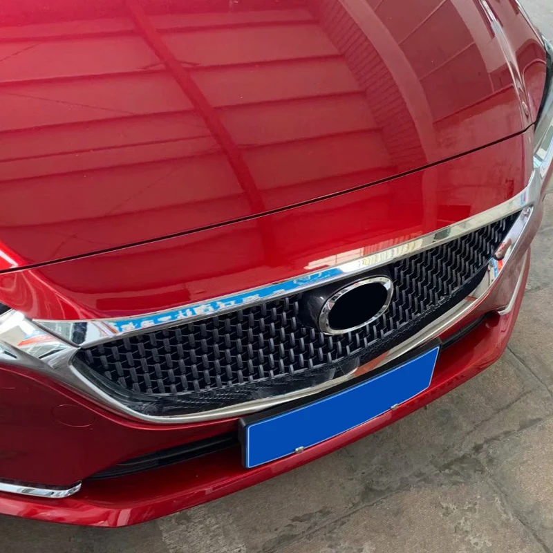 Для Mazda 6 Atenza 2019 2020 автомобильный Стайлинг ABS Хром Передняя крышка капота