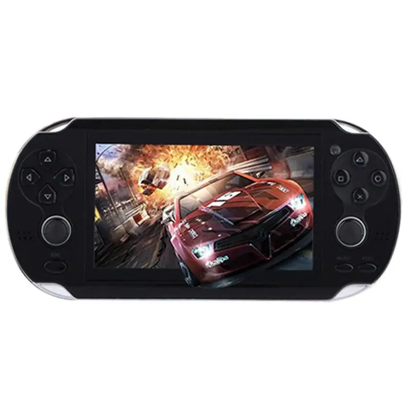 4," портативная консоль встроенный 300 игры для игра для psp с цветным экраном электронная книга Видео камера игры