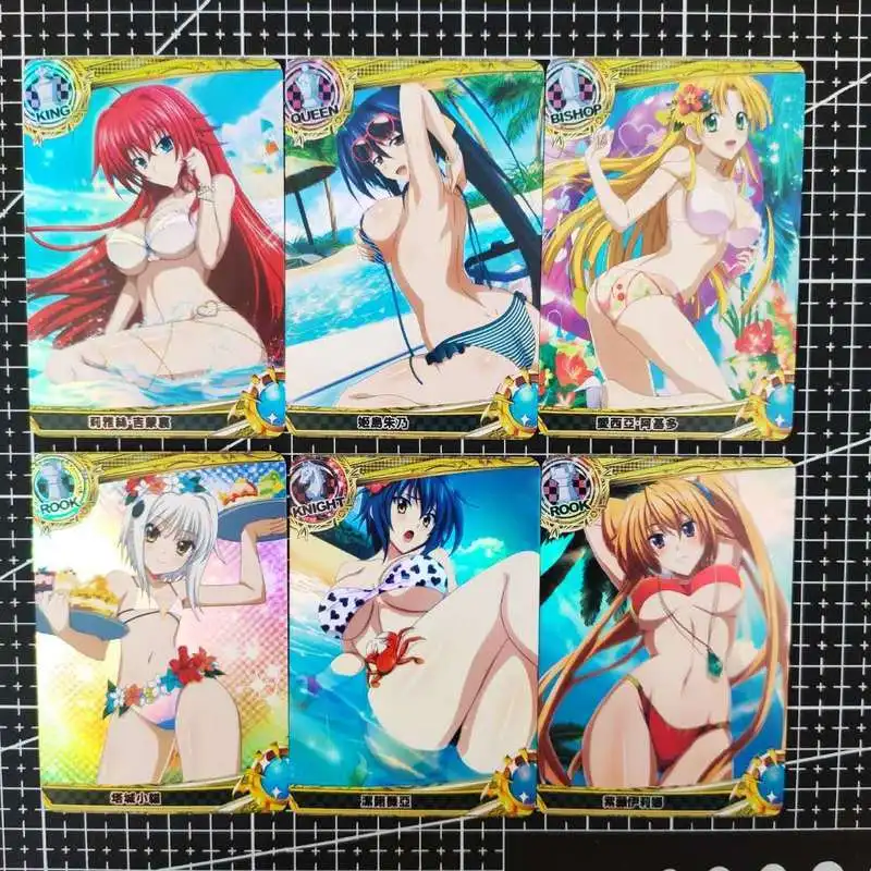 9 шт./компл. купальник DxD Himejima Akeno Rias Gremory бикини сексуальные девушки хобби