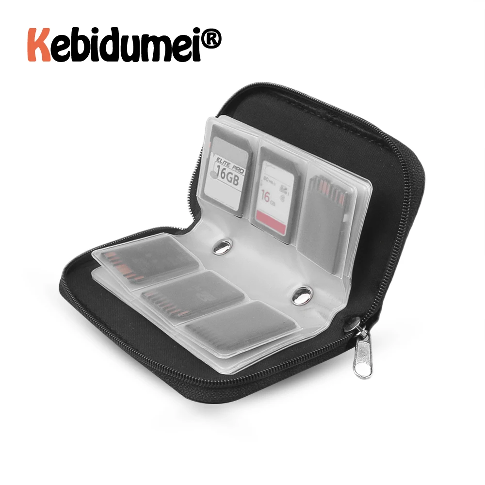 Memory Card Cases SDHC MMC CF For Micro SD TF Cards Stick Portable Storage Bag Carrying Pouch Protector | Компьютеры и офис