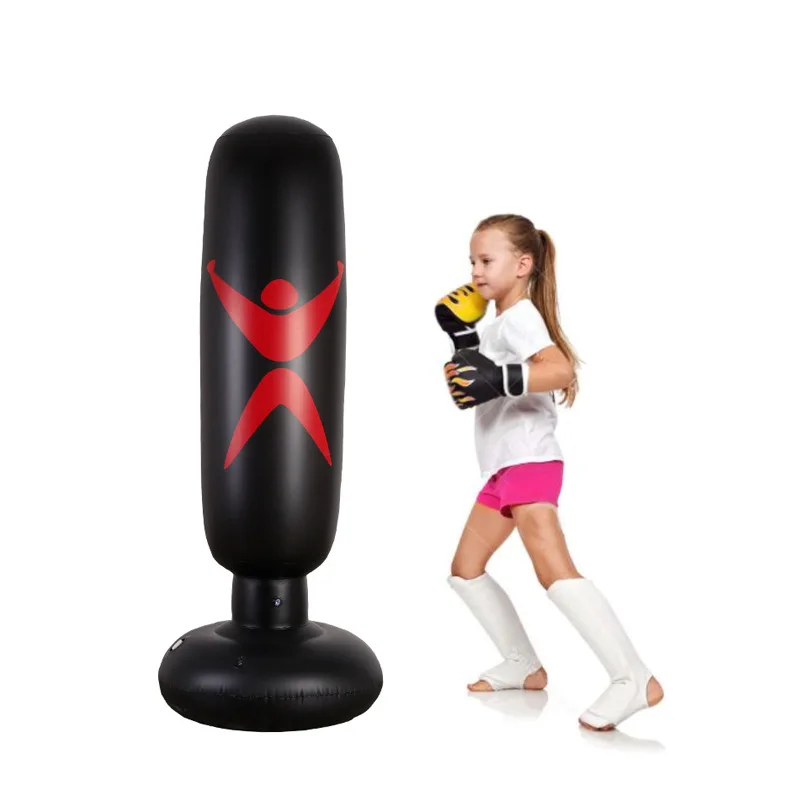 160 см надувные игрушки для детей взрослых боксерская колонна тумблер Песочник фитнес тренировка сброс давления надувная игрушка