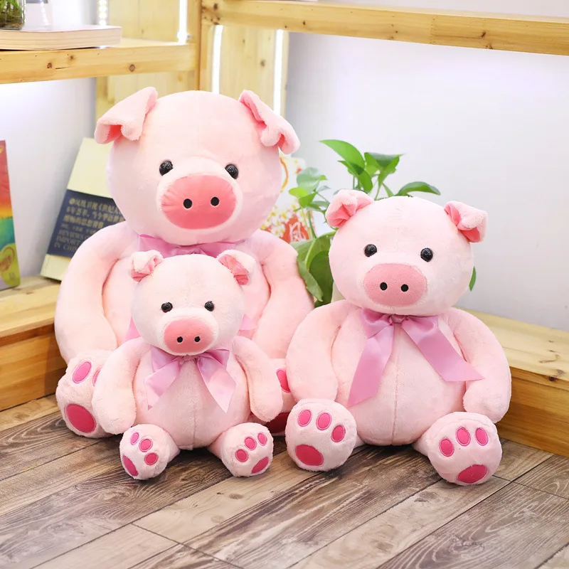 

Cute Male Piglet Toy Pot-Bellied Plush Toys Pink Pigskin Pot-Bellied 2019 Pigskin Years Mascot Lazy Pajama Hold GIRL'S