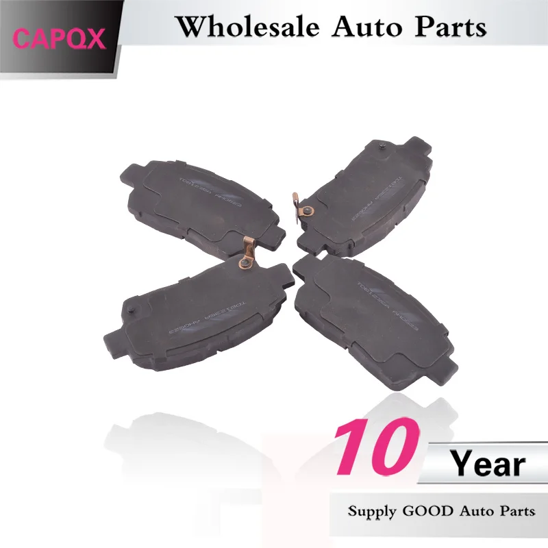 Передняя тормозная колодка CAPQX 04465-13050 04465-0W080 для комплекса YARIS VERSO CELICA MR2 PRIUS COROLLA