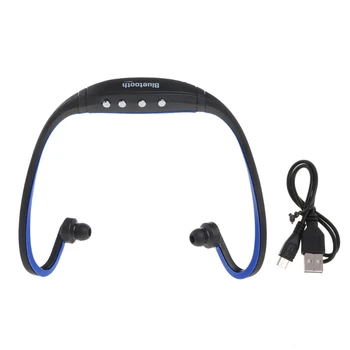 

BS17 Bluetooth Headset Music Sports Headphone TF Slot FM Radio Driving Running