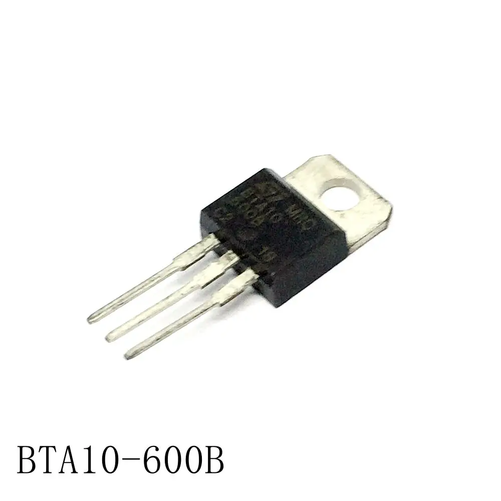 TRIAC BTA10-600B TO-220 10A/600V 10 шт./лот в