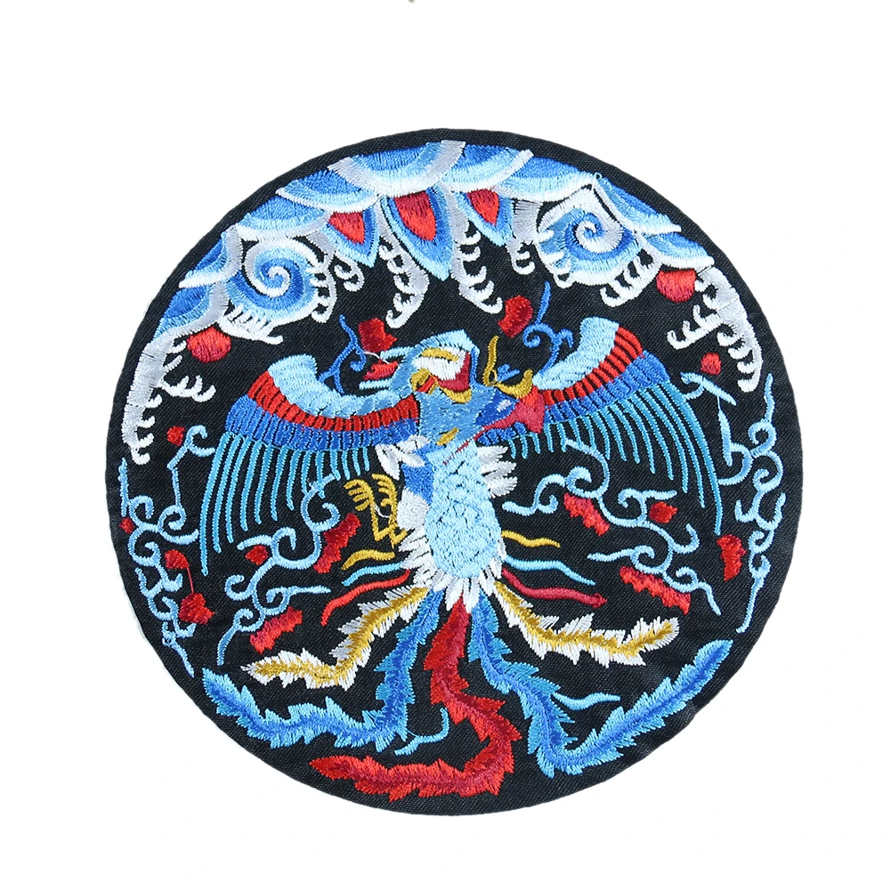 Bird Phoenix Embroidery Patch Sew Iron Clothes Bag Applique Badge HO