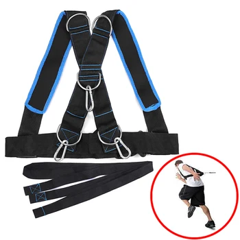 

Fitness Sled Harness Workout Speed Trainer with Pull Strap for Resistance Training Tire Pulling Harness Training Kits