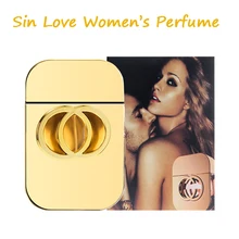 Sin love парфюм 75 мл, ароматизатор прочный для женщин, распылитель для тела Spay стойкий элегантный освежающий цветок ароматическая вода
