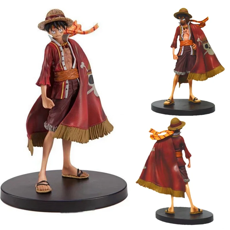 Аниме One Piece 15 я годовщина DXF Group Luffy ПВХ экшн фигурка Коллекционная модель игрушка