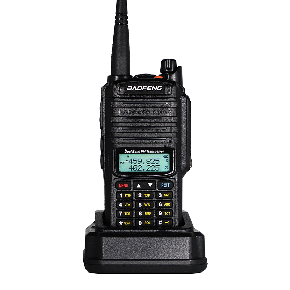 Baofeng UV-9R plus Walkie Talkie IP67 Водонепроницаемый главный динамик CB радио FM приемопередатчик UHF/VHF радио 10 Вт 4800 мАч uv 9r plus