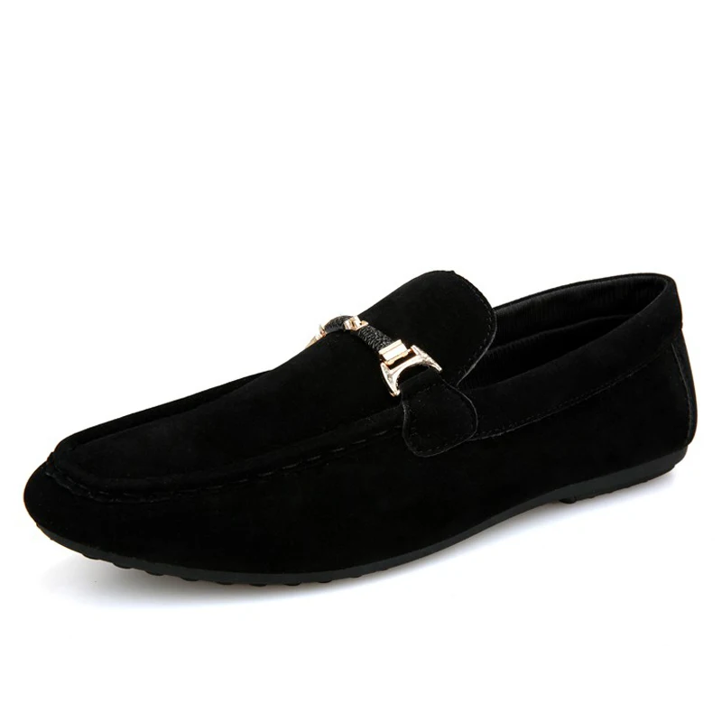 

Men Loafers Shoes Man 2019 Spring Summer Men Casual Shoes Slip on Light Flock Youth Men Shoes Breathable Flat Footwear Male