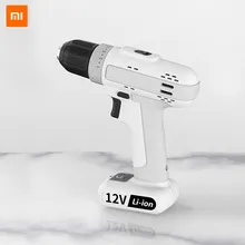 Xiaomi Mijia литиевые перезаряжаемые сверлильные инструменты удобные Смарт многоцелевой 25 нм высокий крутящий момент портативный магнитный 12 В