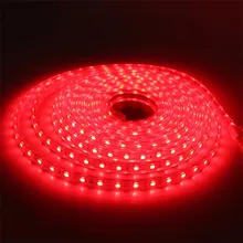  LED Strip Lights SMD 5050 AC220V LED Light Belt Flexible Light 60 leds/m Waterproof Led Tape LED Light With Power Plug 1M/5M/10M 