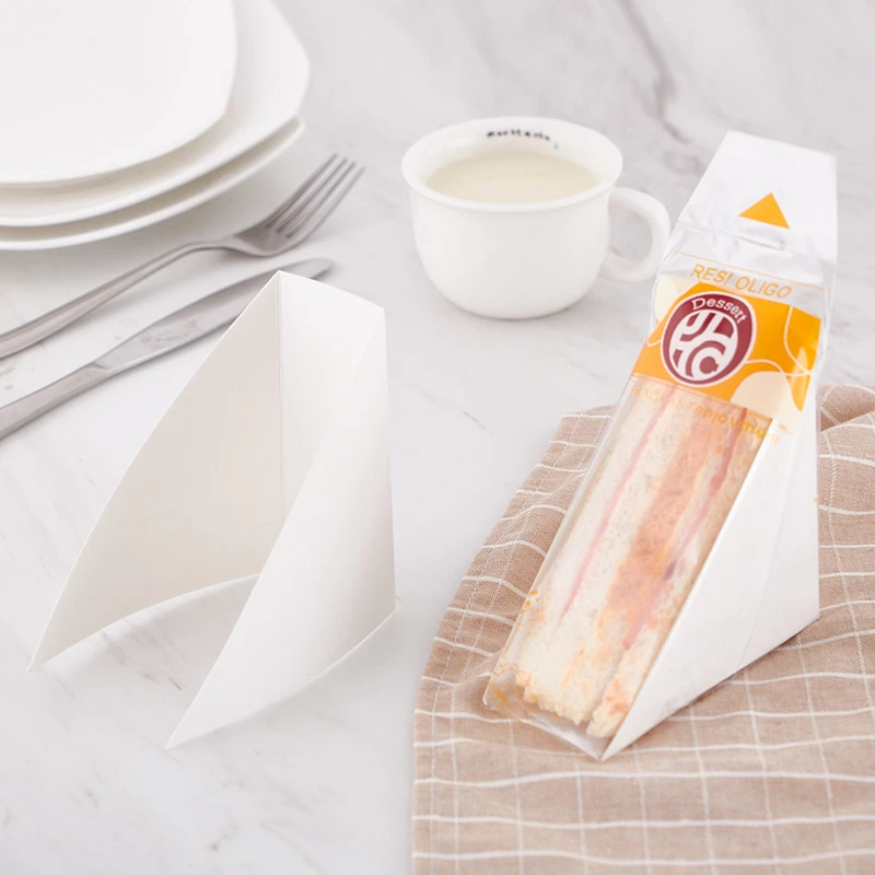 LBSISI Life 100pcsClear сэндвич-мешки хлеб Trigon сэндвич-мешок с нижней выпечки пищевая пластиковая упаковка для хлеба
