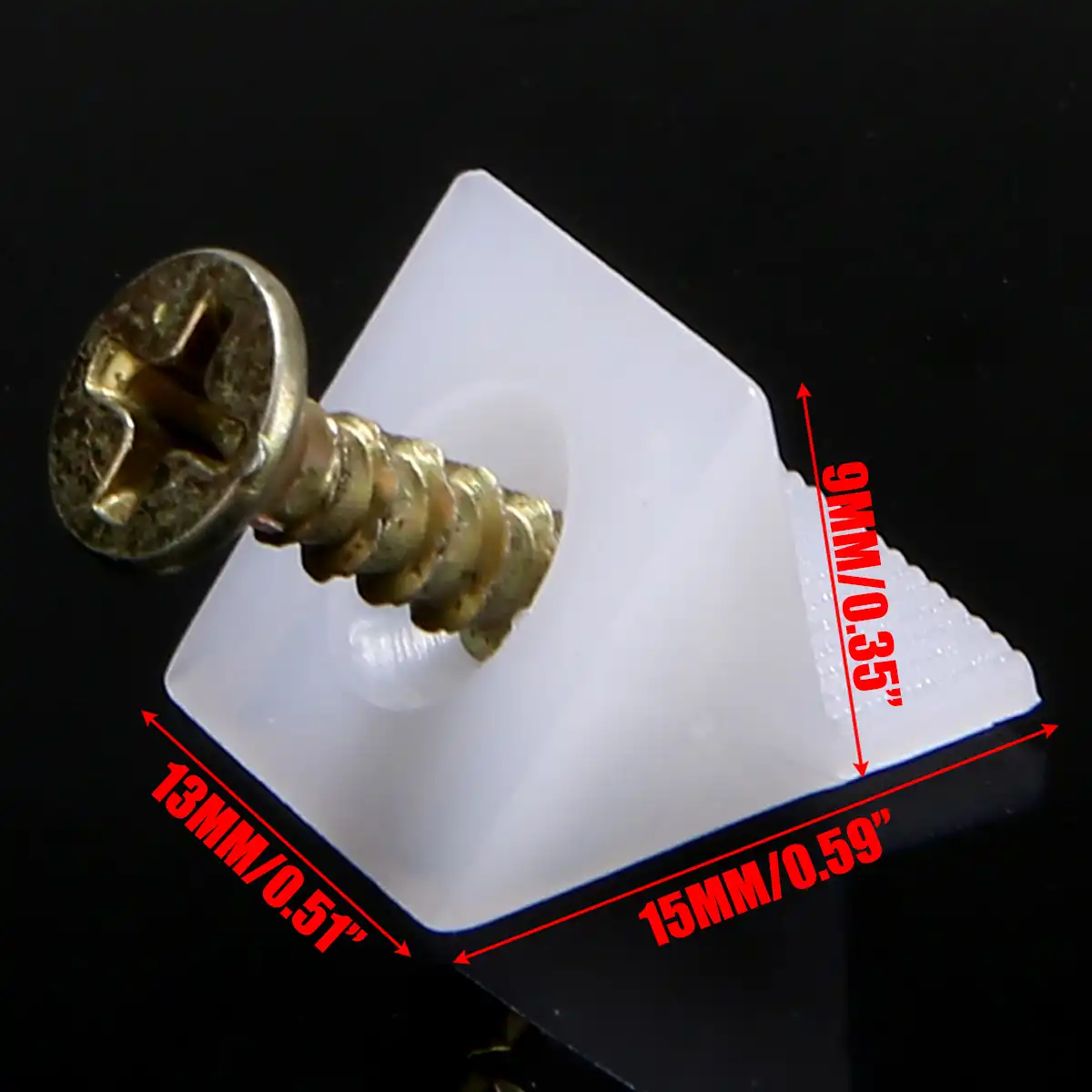 50pcs Set 5 3 3 7 Inch Drawer Bottom Sagging Repair Fixing Wedges