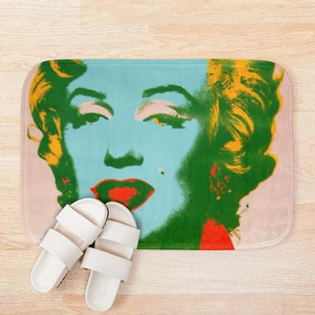 

Marilyn Monroe by Andy Warhol | Art Marilyn Monroe Bath Mat Bathroom Bath Mat Set Mirrofiber Cartoon Bath Rug Set