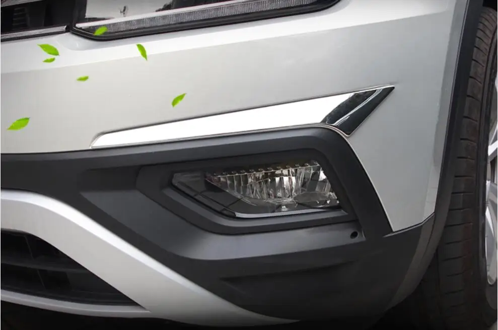 ABS Хромированная передняя противотуманная фара, крышка, накладка выше для Volkswagen VW teramont