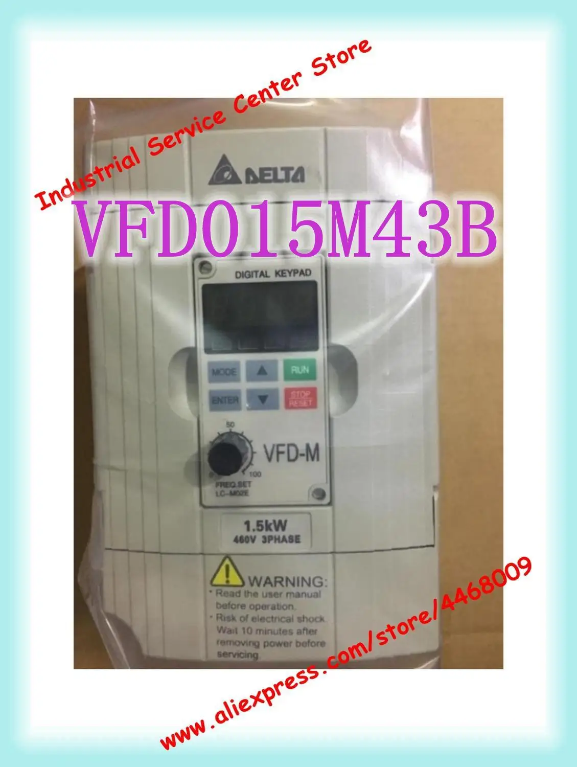 Delta Inverter VFD015M43B New 380V 460V 1.5KW Boxed | Обустройство дома