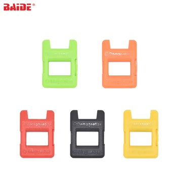Online 2 In 1 Fast Screwdriver Magnetizer Mini Magnetizer Demagnetizer Tool Screwdriver Colorful High Quality Magnetizer 2000pcs/lot