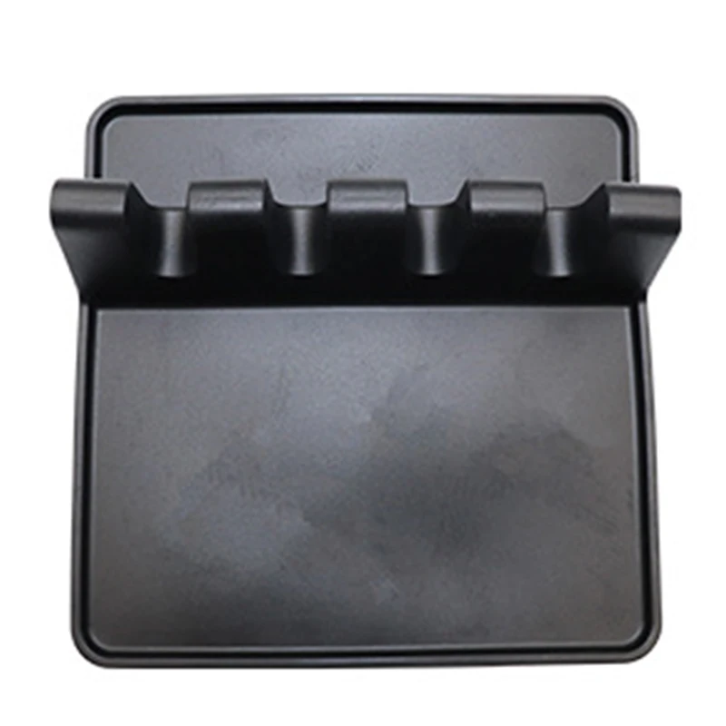 Держатель для кухонных принадлежностей силиконовая ложка лопатка полка портативная многофункциональная подставка I88#1 - Цвет: Black