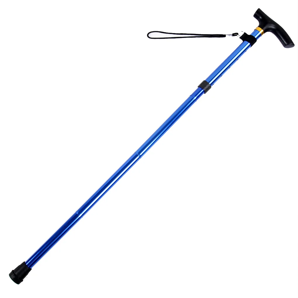 Регулируемые складные трости портативные палочки для помощи при ходьбе для пожилых людей с ручкой для подушки для походов на открытом воздухе - Цвет: NO.6