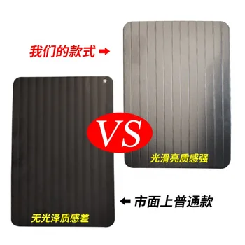 

Cross Border Kitchen Fast Defrosting Board Vegetable Cutting Board Meats Fruit Steak Speed Unfreeze Disk Ice Useful Product Home