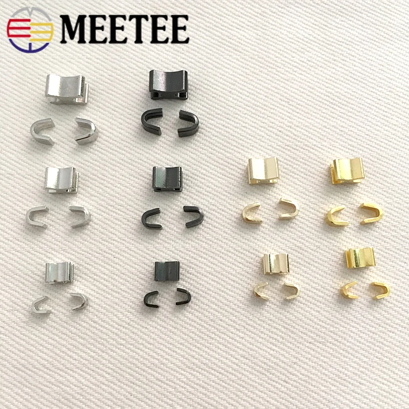 Металлическая застежка молния Meetee U нескользящая для 3 #5 #8 # металлическая s набор