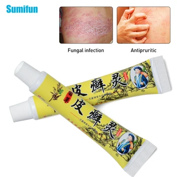

1pcs Body Psoriasis Pruritus Cream Skin Care Treatment Eczema Dermatitis Anti-itch Antibacterial Ointment Herbal Medical Plaster