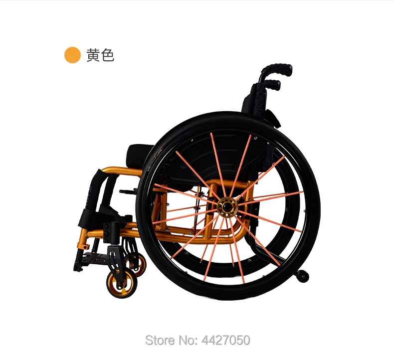 

2019Free shipping Sports wheelchair folding lightweight ultra light disabled