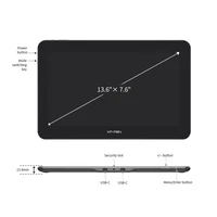 XPPen Artist Pro 16TP 4K Ultra HD Graphic Monitor High Resolution 15.6 Inch Drawing Display Multi-touch Support Windows MacOS 2