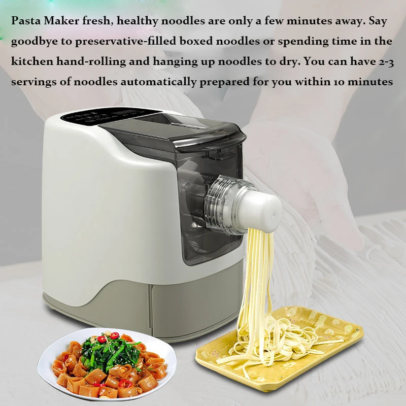 Dropship Electric Pasta Maker Machine; Automatic Noodle Maker With 12 Pasta  Shapes For Home Kitchen Use to Sell Online at a Lower Price