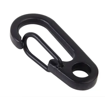 Günstig Keychins Schlüsselring Frühling Clips Snap Frühling Clips Haken Schlüsselring Überleben Werkzeug