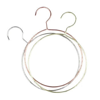 

Multifunctional Clothes Hanger Silk Scarf Storage Rack Shelf Toroidal Hanger Rack Tie Garment Towel Holder