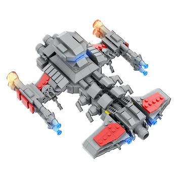 

501Pcs MOC Strategic Cruiser Bricks Model Small Particles Building Block Educational Toy Blocks Assembly Toys boys gift