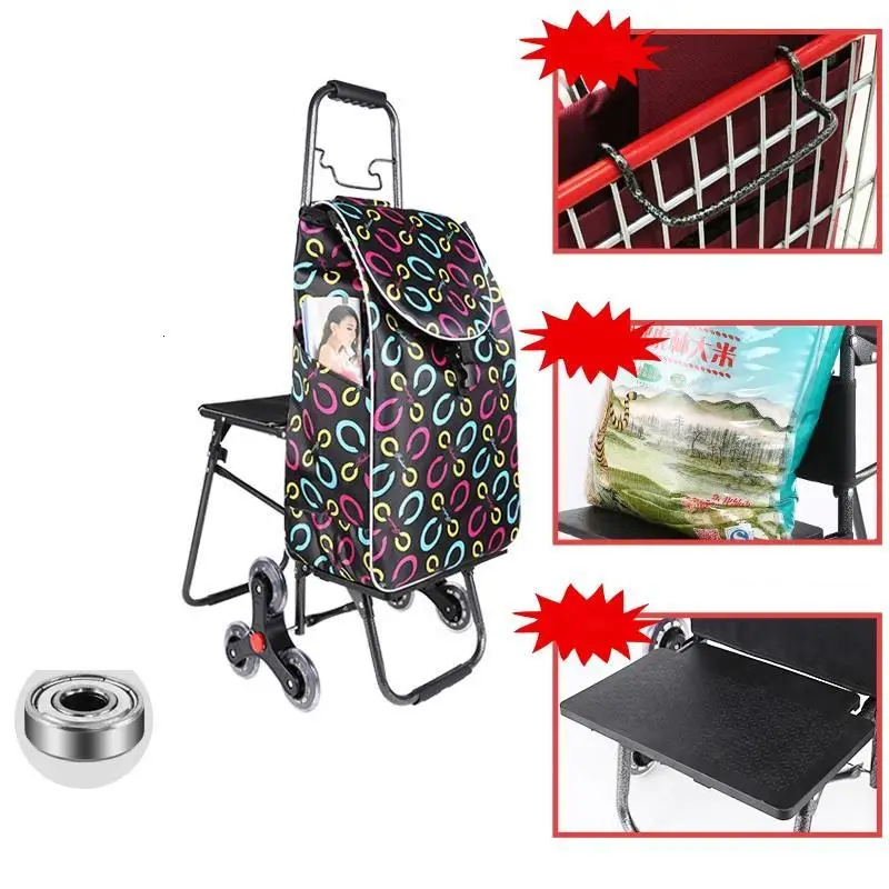 Piegevole Verdulero Carro De La Compra Koszyk Table Mesa Cocina Chariot Roulant Тележка для покупок Carrello Cucina Кухонная Тележка - Цвет: Number 5