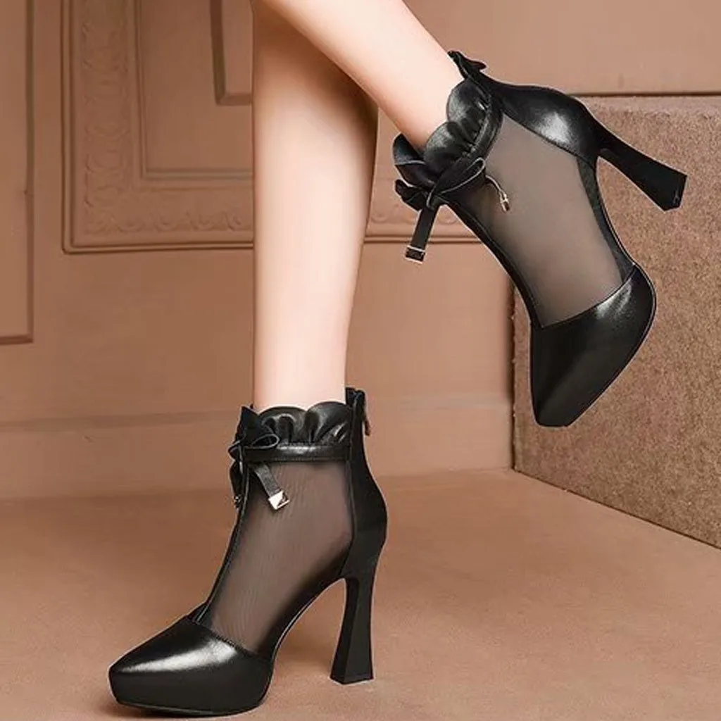 Женские ботинки; Новая модная обувь; женские ботинки на высоком каблуке; zapatos de mujer; готические зимние ботинки; Женские ботинки в стиле панк; Botas bota feminina