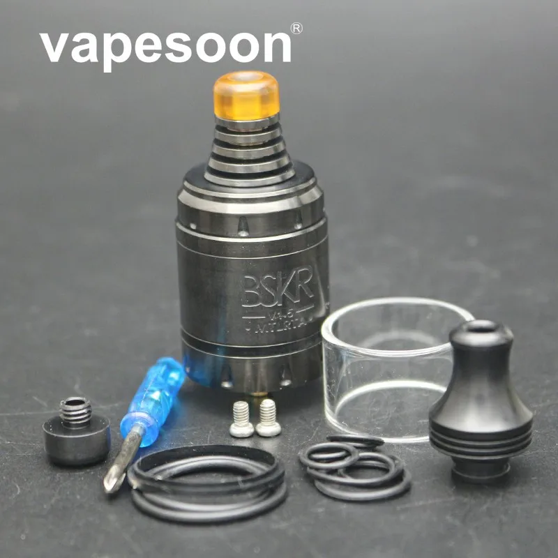 Новое поступление Слот воздуха pattern coloful Берсерк V1.5 MTL RTA бак 2,5 мл вейпер Aatomizer Fit электронная сигарета поле Mod