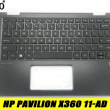 L26518-001 используется для hp Упор для рук и США черная клавиатура hp Pavilion X360 11-AD 11M-AD PN 4600C3020002