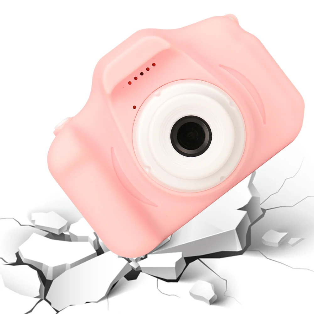 Новое поступление горячая Распродажа перезаряжаемый розовый фото видео воспроизведение 32 Гб мини Детская камера детские игрушки ребенок для девочек подарок на день рождения