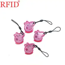 ID 125 кГц T5577 перезаписываемый брелок для ключей RFID пустая карта значок жетон тег брелок шкафчик ключи для контроля доступа карта 1