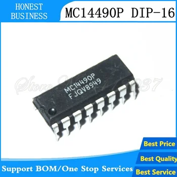 

10pcs-20PCS MC14490P MC14490 DIP16 DIP-16logic chip