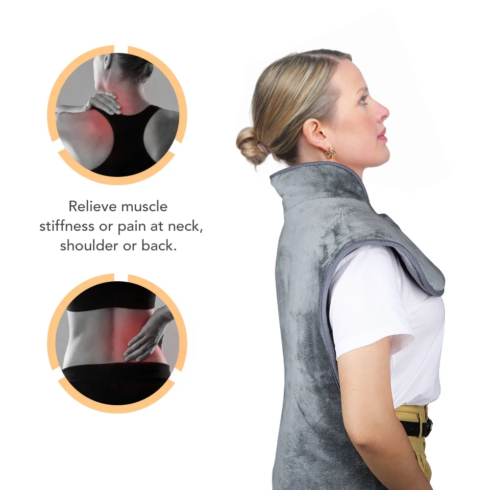 60x100 см домашнее электрическое грелочное одеяло для шеи на плече, USB грелки, мягкие зимние грелки