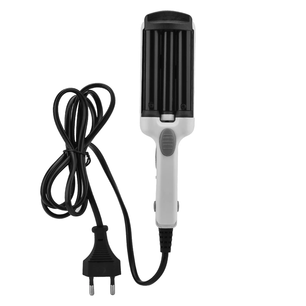 

Mini Portable Three-tube Wavy Roll Wand Electric Heating Hair Curly Salon Ceramic Rolls Temperature Control Hair Styling tool